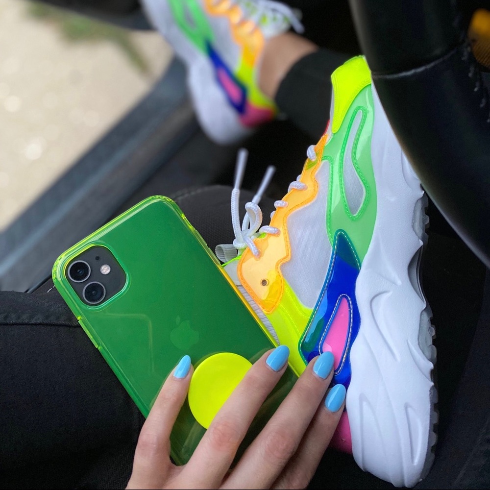 Velvet Caviar Neon Yellow iPhone Case